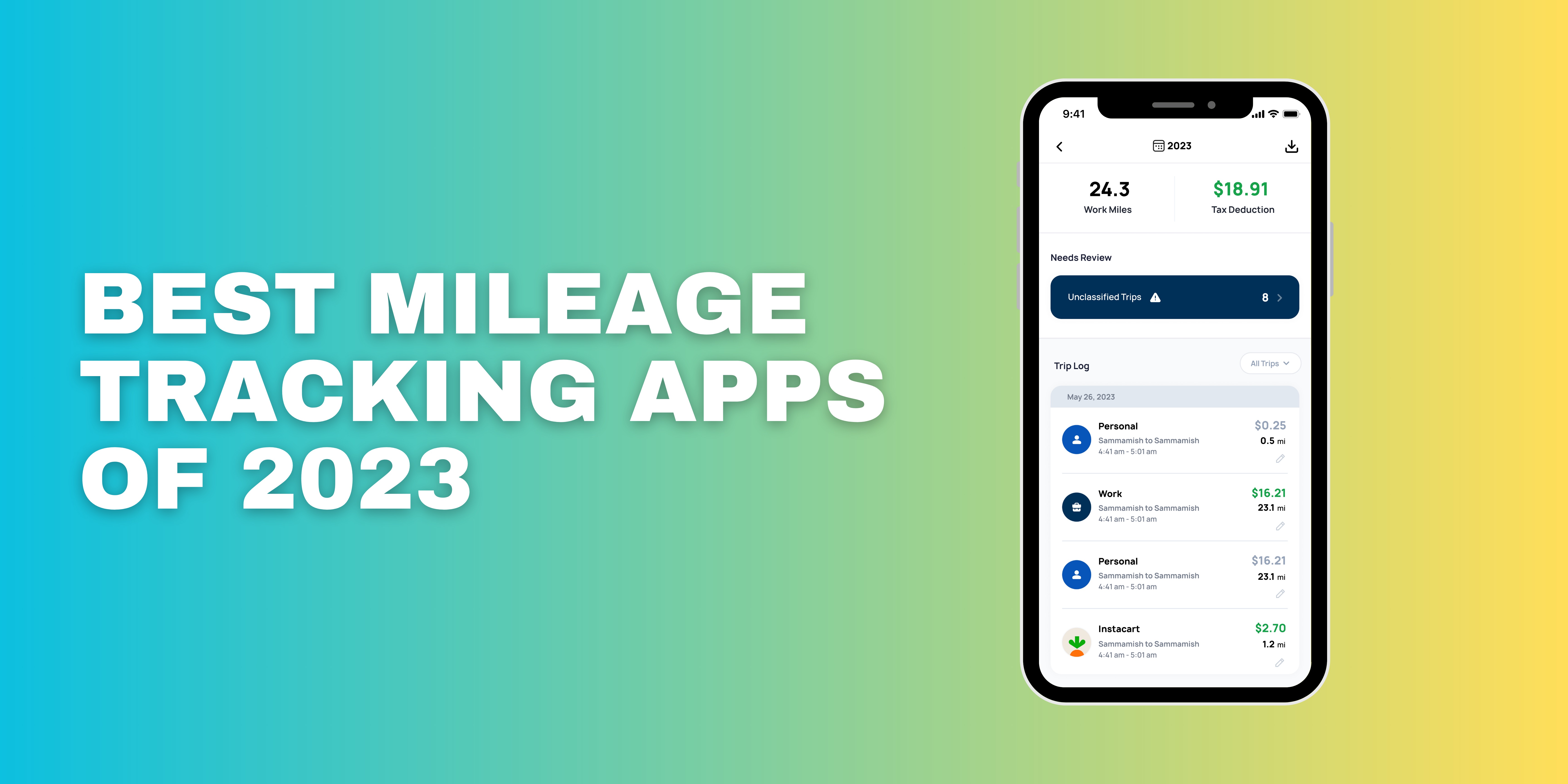 The Best Mileage Tracker Apps In 2023